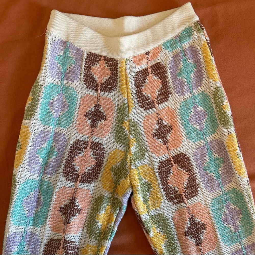 Zara Crochet Flare Pants - Rare - Picture 8 of 9